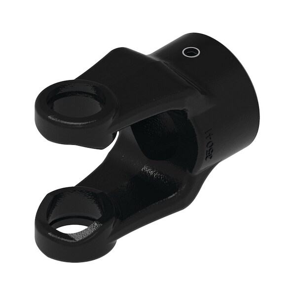 Round Bore Implement Yoke (w/ Keyway & Set Screw) 5" x3" x2"